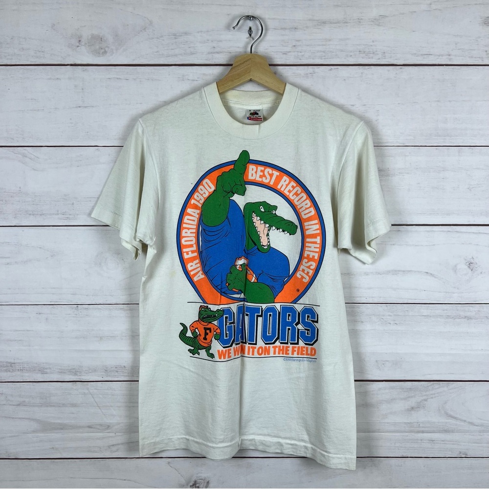 Vintage 1990 Florida Gators T-Shirt Medium